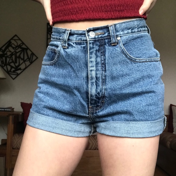 Vintage jean shorts - Picture 1 of 3